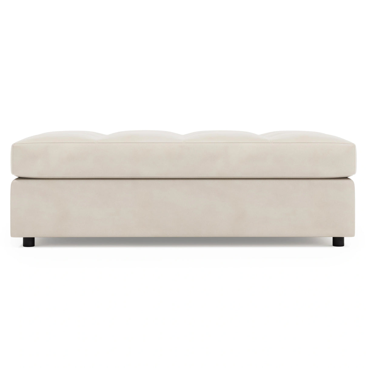 Nest Leather Ottoman