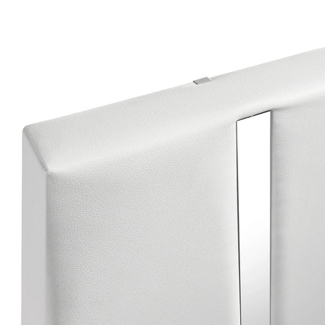 Europa 6/6 Ek Headboard, Footboard & Slats-White