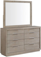 Elements International Arcadia Mirror in Grey