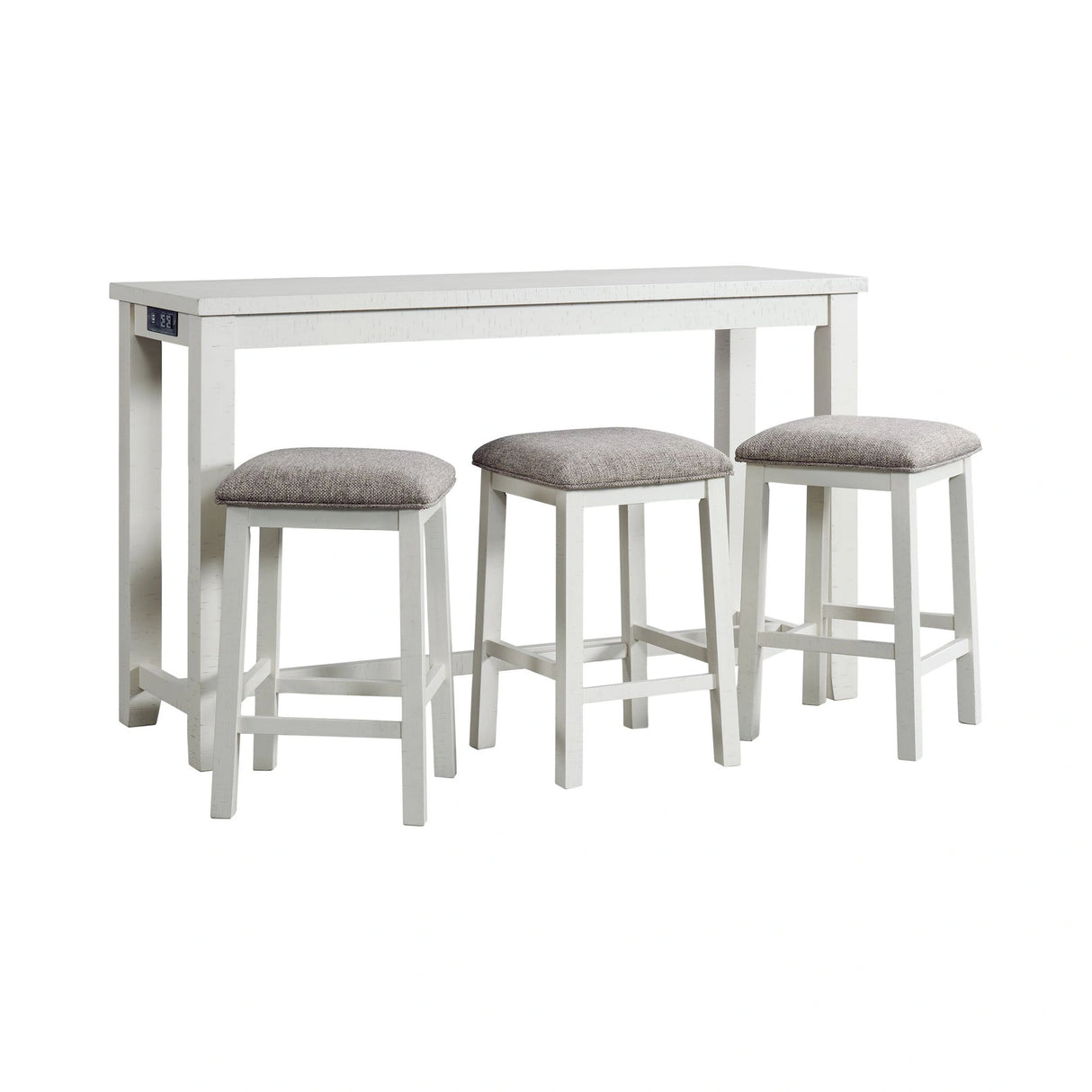Stone Occasional Bar Table Single Pack (Table + Three Stools)