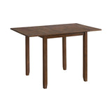 Alex 3PC Dining Set with Drop Leaf Table in Espresso