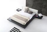 Opal Modern Wenge & White Platform Bed