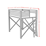 Talia Full Loft Bunk and Ladder