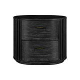 Fields - Modern Black Acacia Bedroom Set