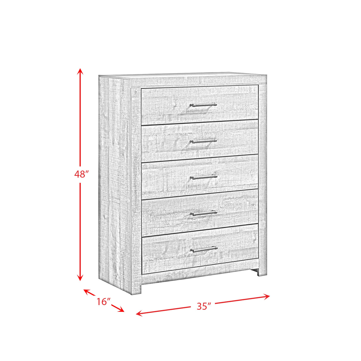 Bailey Bookcase Panel Bedroom Set with Bluetooth