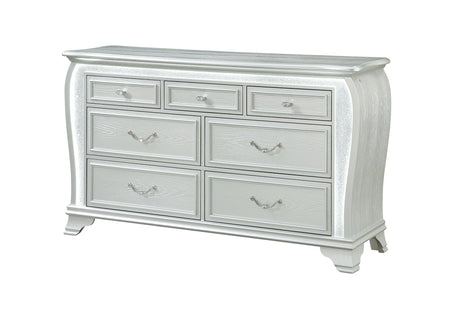 Aria Silver Dresser with LED