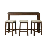 Jax Bar Table Single Pack (Table + Three Stools) in Cherry