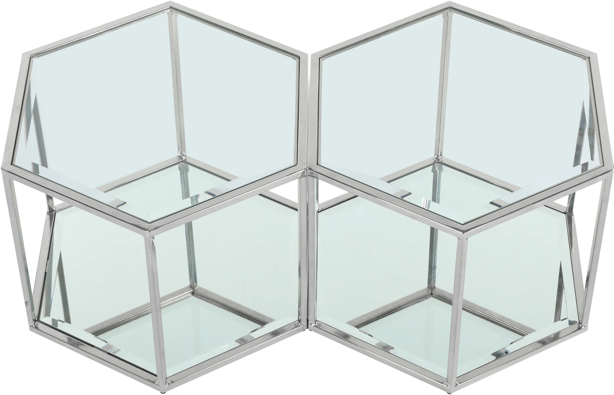 Sei Chrome Coffee Table