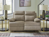 Side-Swipe Reclining Loveseat
