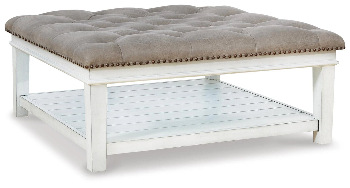 Kanwyn Upholstered Ottoman Coffee Table