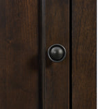 Wagner Chairside Table with USB in Cherry