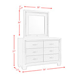 PLATINUM YOUTH FULL 5PC BEDROOM SET