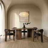Orville - Modern Live Edge Acacia Dining Table