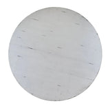 Elements International Britton Mary Dining Table in White