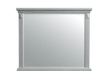 Elements International Calloway Grey Mirror in Grey image