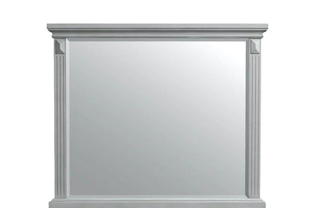 Elements International Calloway Grey Mirror in Grey image