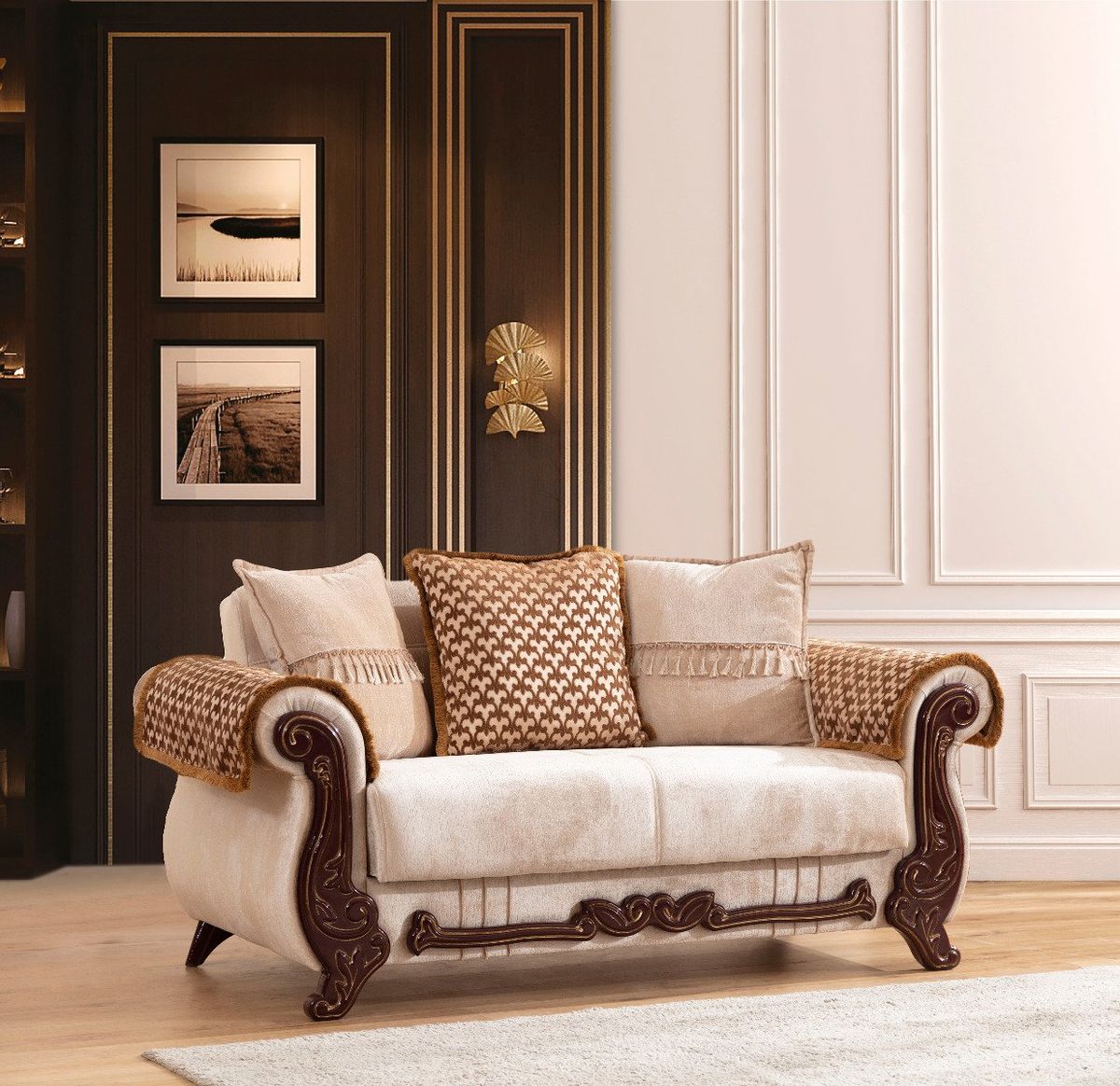 Galaxy Home Furnishings Carmen Sofa & Loveseat - Thumbnail 4