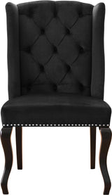Suri Black Velvet Dining Chair