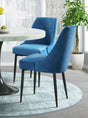 Elements International Celeste Side Chair (Set of 2) in Blue image