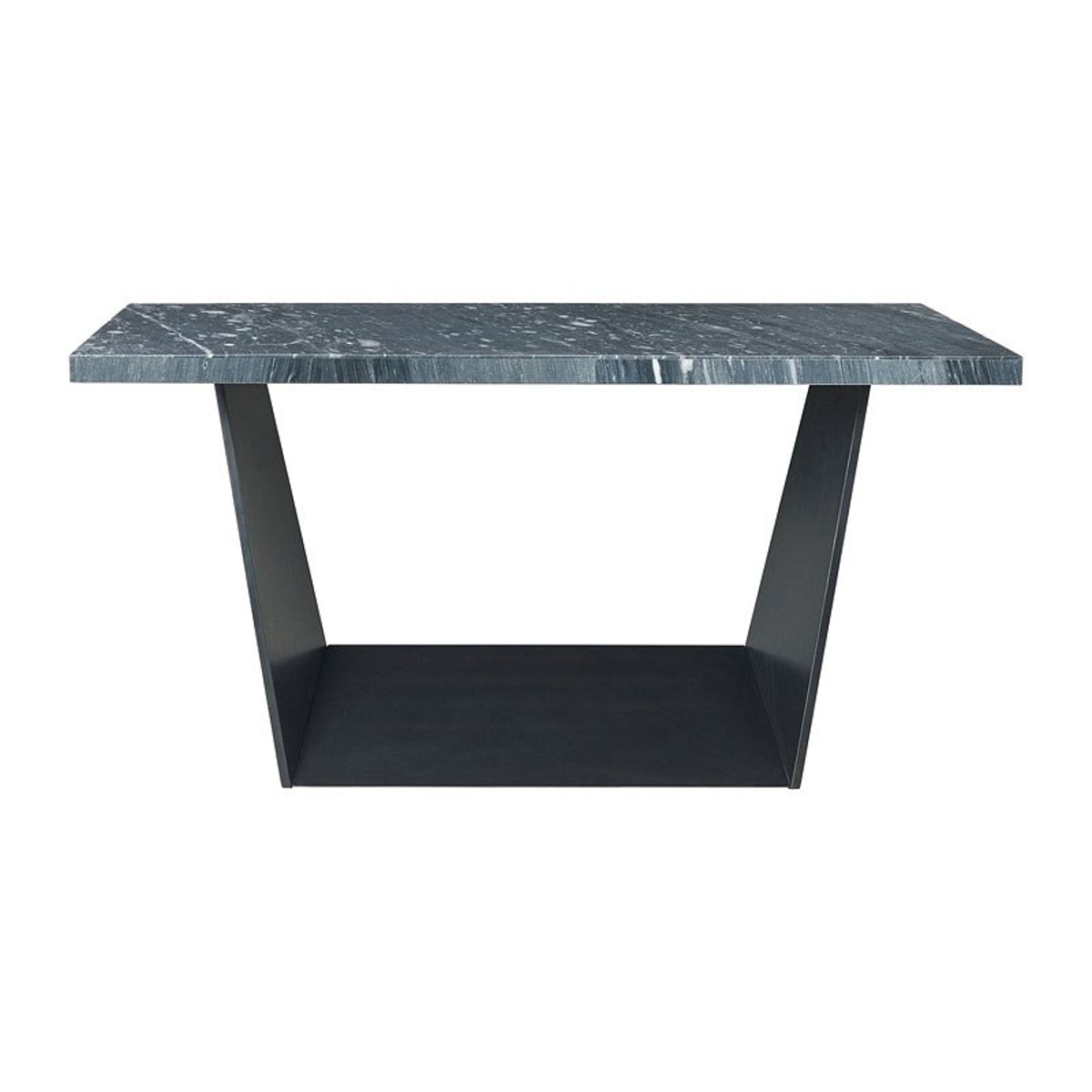 Elements International Beckley Counter Height Table in DarkC