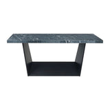 Elements International Beckley Dining Table in DarkC