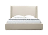 Byrne - Modern Beige Fabric Bed