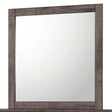 Crown Mark Furniture Coralee Dresser Mirror in Gray image