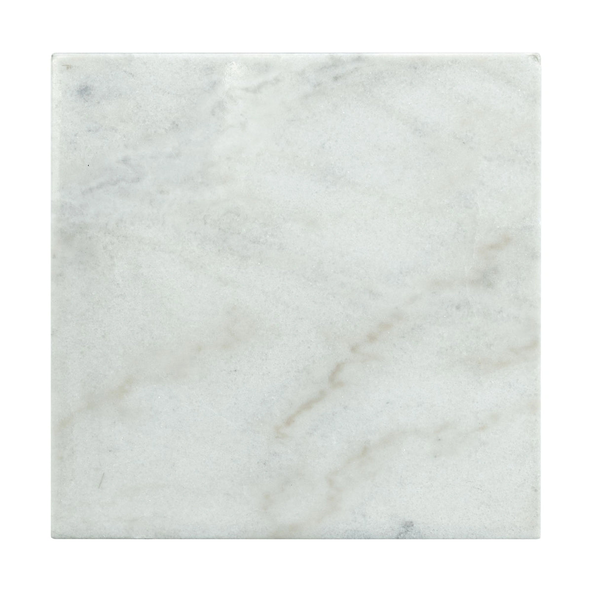 Morris 2PC Occasional Marble Table Set in White