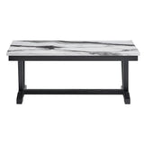 T1319 Blk/Wht Coffee Table