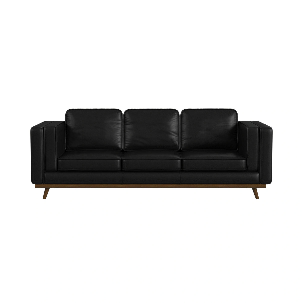 Venus Sofa with Cherry Finished Wooden Front