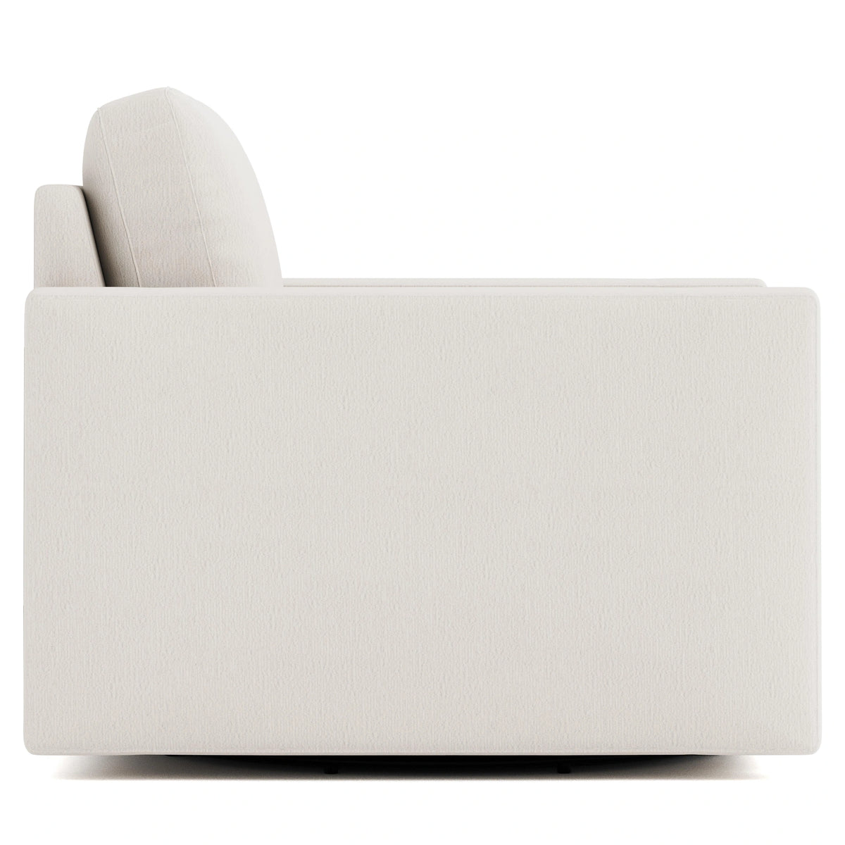 Dawkins Fabric Swivel Chair Without Pillows