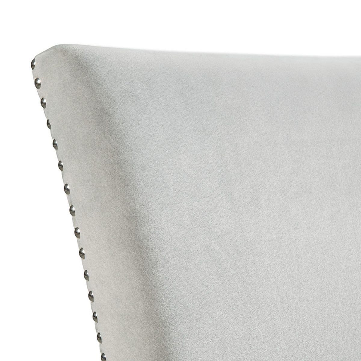 Elements International Francesca Side Chair (Set of 2) in Grey