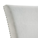 Elements International Francesca Side Chair (Set of 2) in Grey