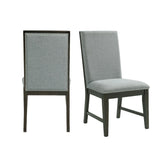 Donovan Upholstery Side Chair Dark (2 Per Pack)