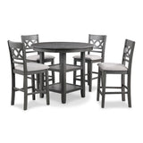CORI COUNTER 5 PC SET-GRAY