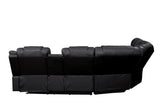 Galaxy Home Challenger Reversible Sectional Black