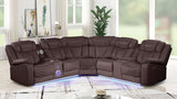 Galaxy Home Challenger Reversible Sectional Brown image