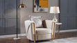 Galaxy Home Chanelle Chair in Cream image