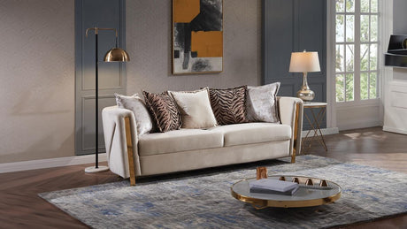 Galaxy Home Chanelle Sofa in Cream image