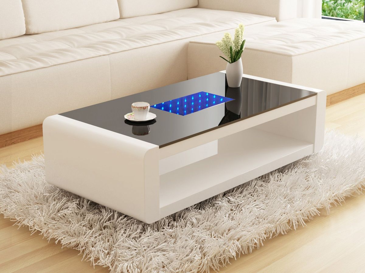 Galaxy Home Chelsea Coffee Table in White image