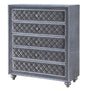Crown Mark Furniture Voltare Chest in Dark Grey image