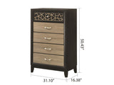 Galaxy Home Selena Chest in Black