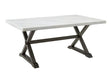 Elements International Lexi Dining Table in Espresso image