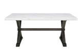 Elements International Lexi Dining Table in Espresso
