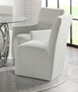 Elements International Merlin Side Chair (Set of 2) in Gray image