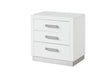 Galaxy Home Coco Nightstand in Milky White image