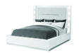 Galaxy Home Coco King Size Bed in Milky White image