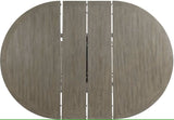 Elements International Collins Dining Table in Weathered Gray