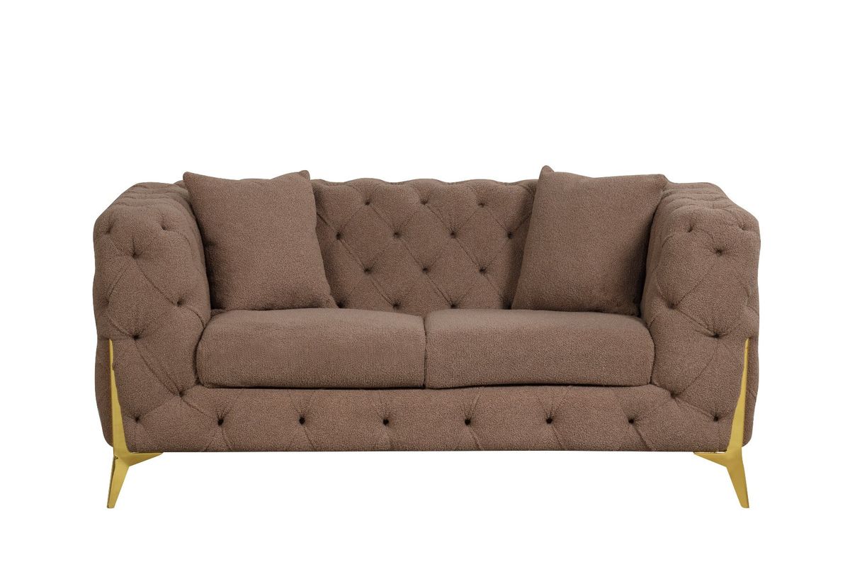 Galaxy Home Contempo Loveseat in Mocha image