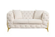Galaxy Home Contempo Loveseat in Beige image